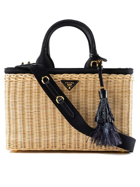 prada ratan|prada rattan handbag.